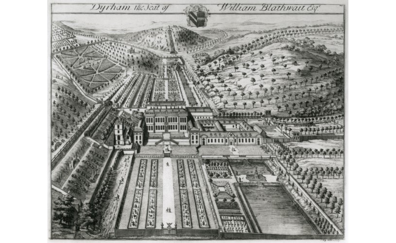 Dyrham old map
